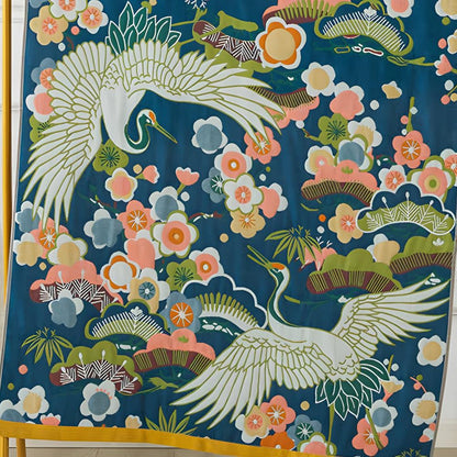 Lush Flower Bath Towel Soft Elegant 100% Cotton