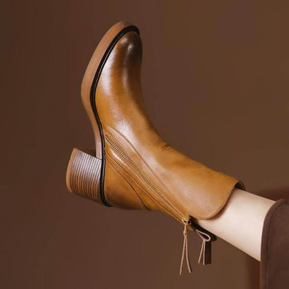 Luxury High Heel Ankle Boots
