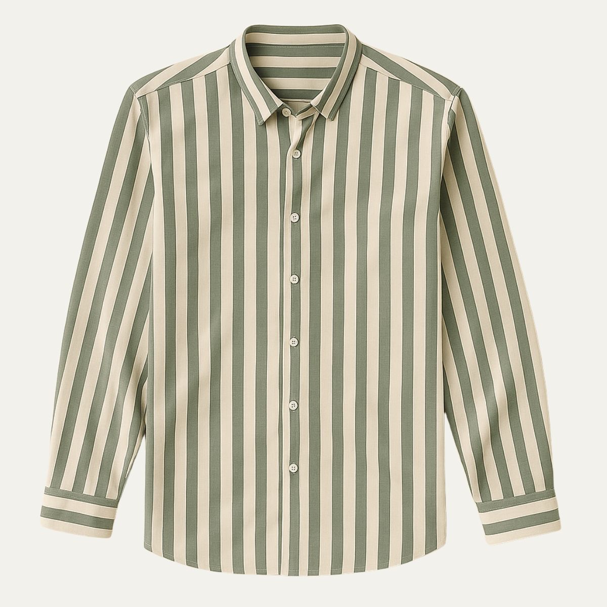 Men's Linen Stripe Shirt