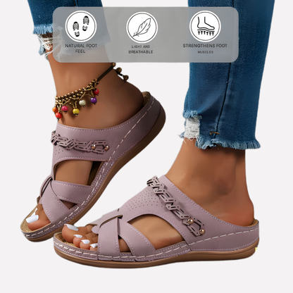 Women's Summer Wedge Flip Flops