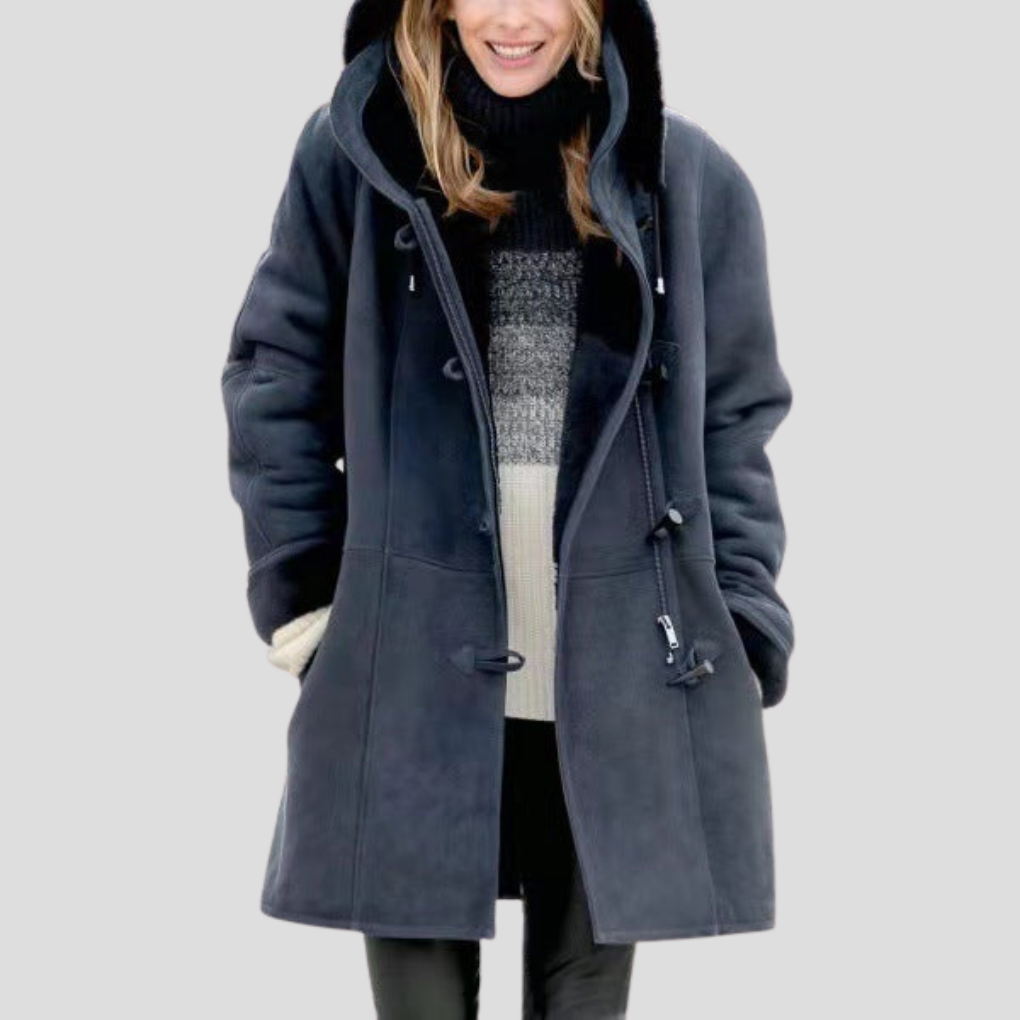 Women's Brown Leather Jacket - VibreMode