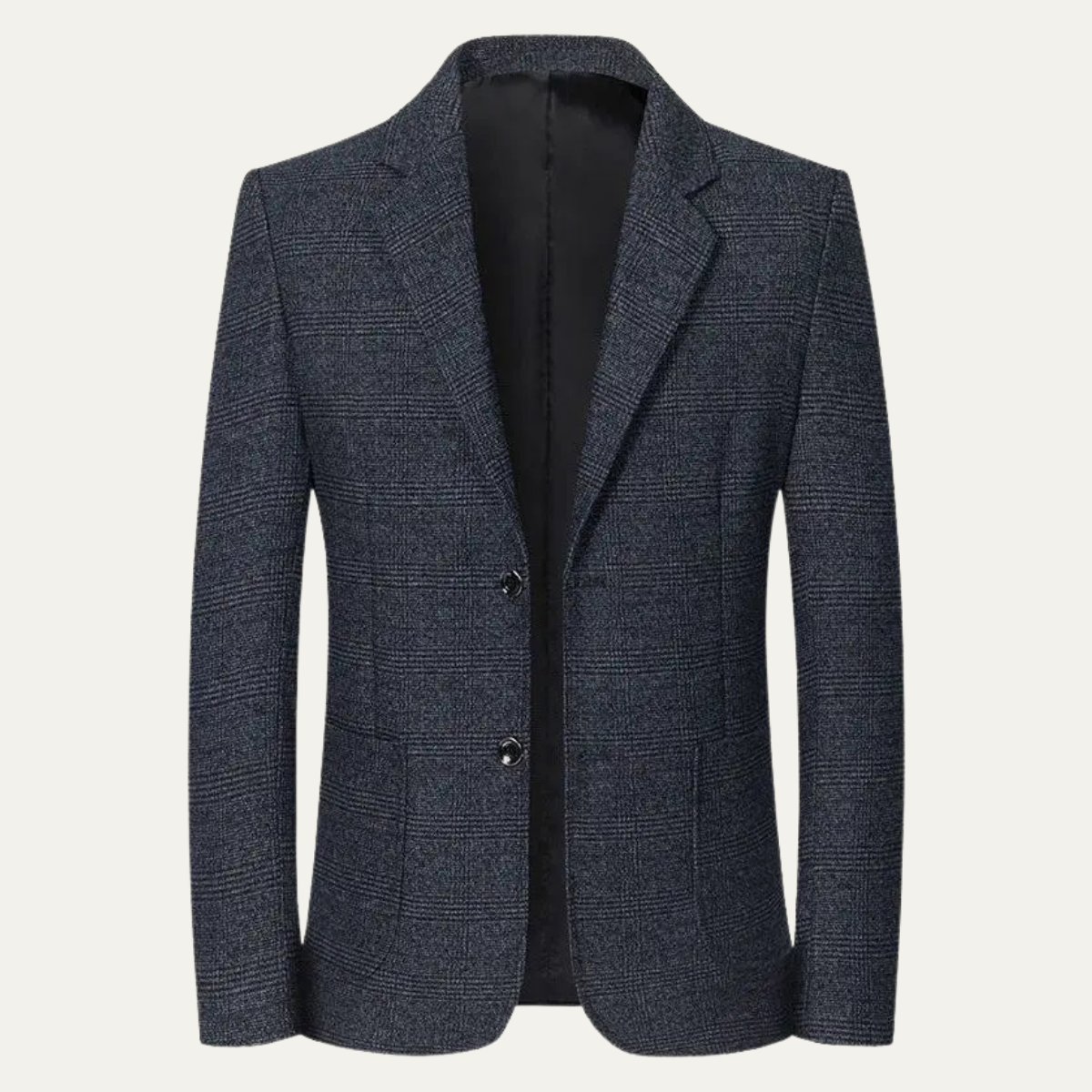 Men's Classic Plaid Blazer Check Pattern