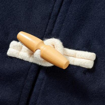 Men's Wool Blend Toggle Duffle Jacket
