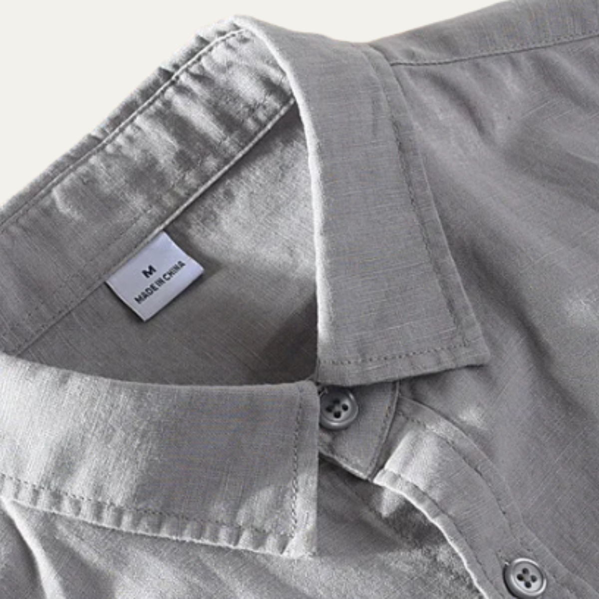 Men's Linen Cotton Casual Shirt