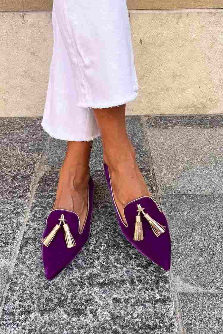 Fashion Tassel Slip On Shoes