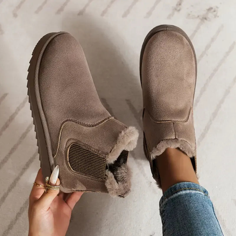 Women's Ankle Boots Flat Profile Pull On Design