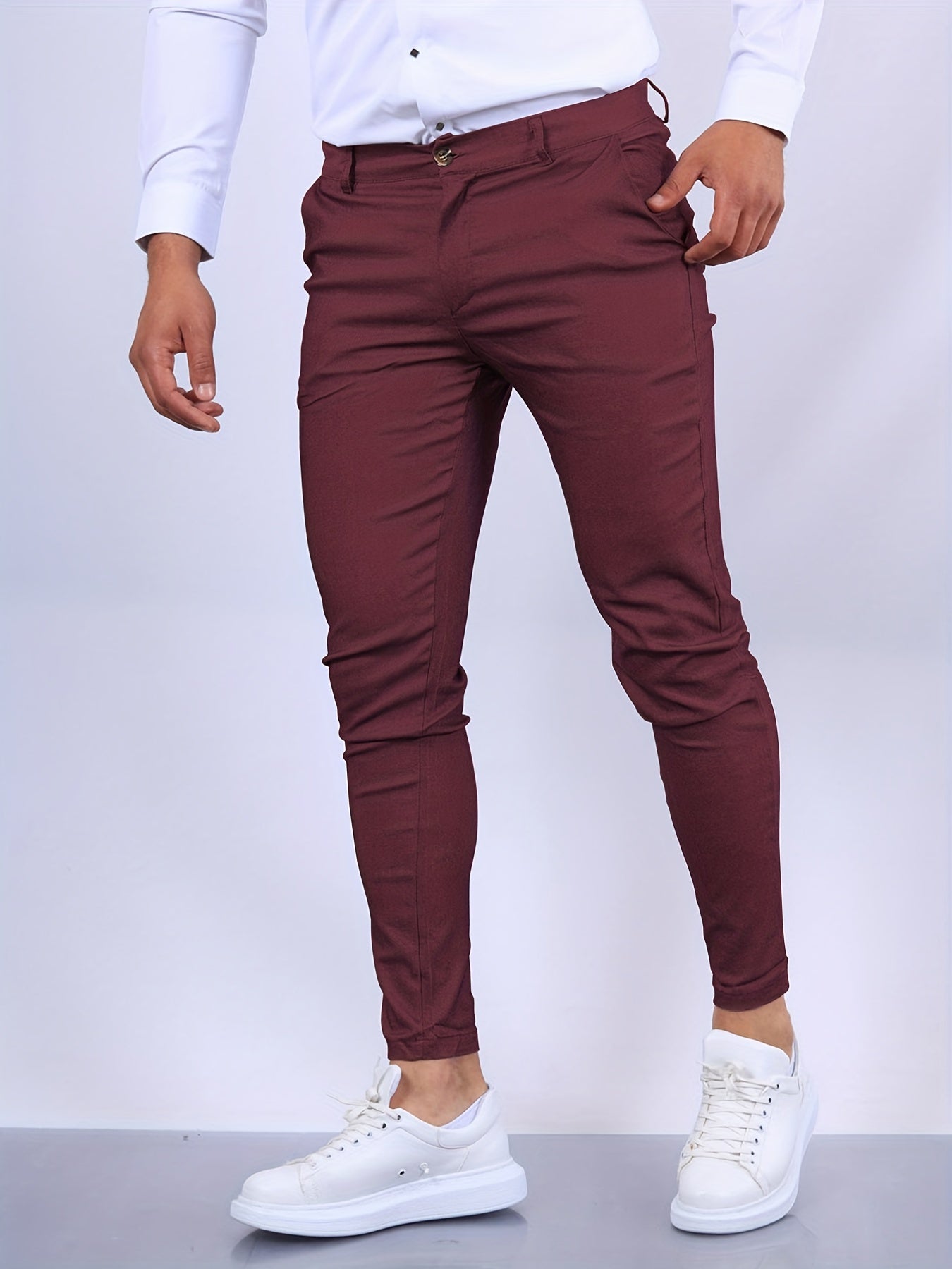 Men's Skinny Stretch Pants