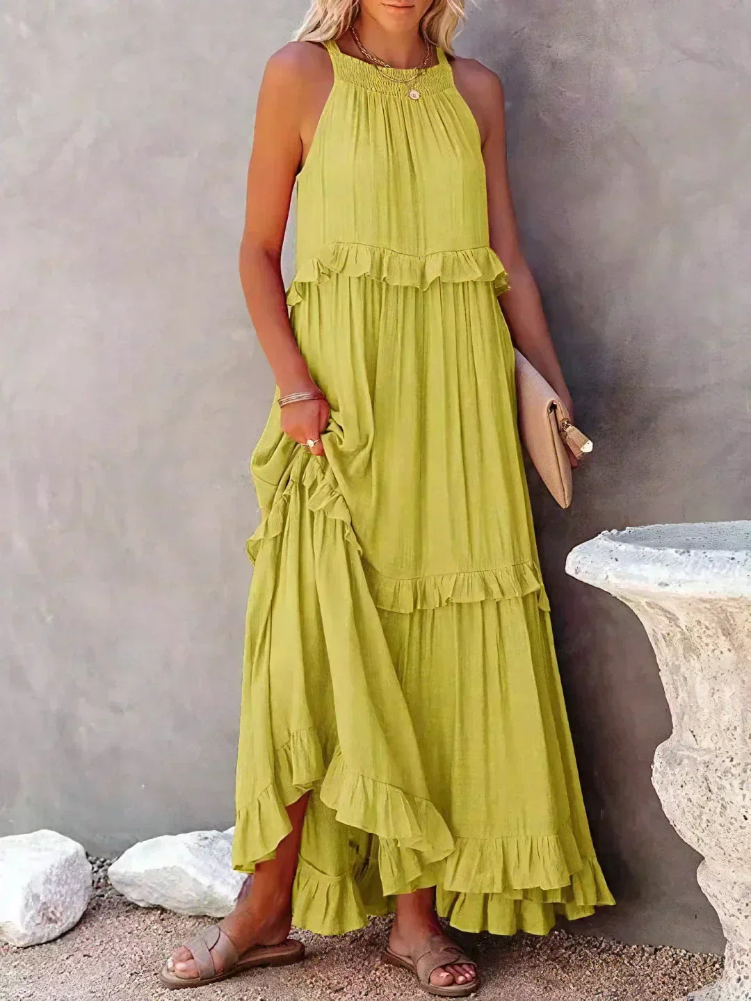 Elegant Women's Heather Dress