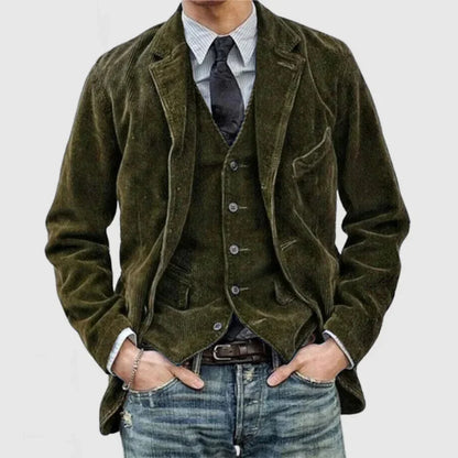 Vintage Blazer Vest Set