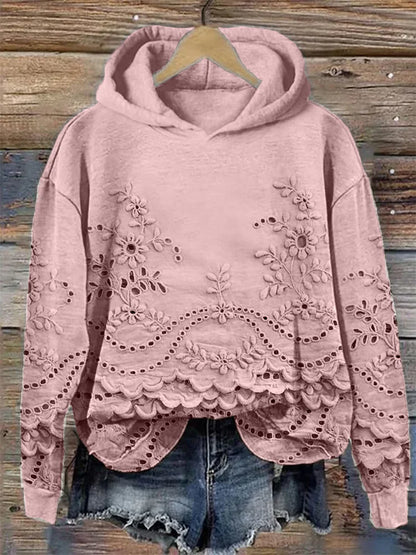 Fashion Floral Sweatshirt - VibreMode