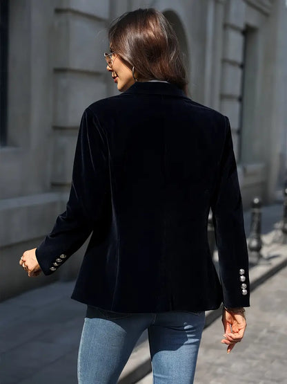 Luxurious Soft Velvet Jacket