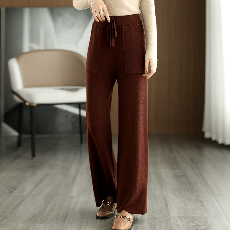 Women's Wool Relaxed Fit Pants