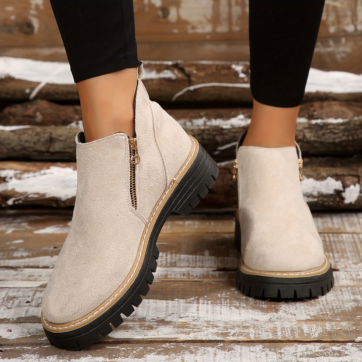 Comfortable Women's Ankle Boots with Arch Support