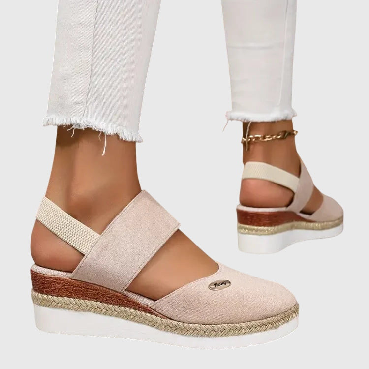 Relaxed Fit Womens Summer Espadrille Sandals
