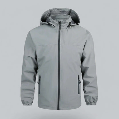 Men's Waterproof Outdoor Jacket Lightweight Breathable Nylon