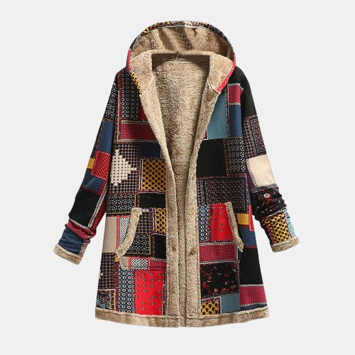 Retro Quilted Denim Jacket - VibreMode