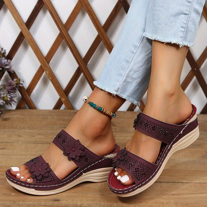 Women's Wedge Slide Sandals