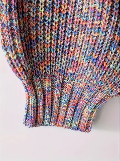 Fashionable Women's Cropped Sweater