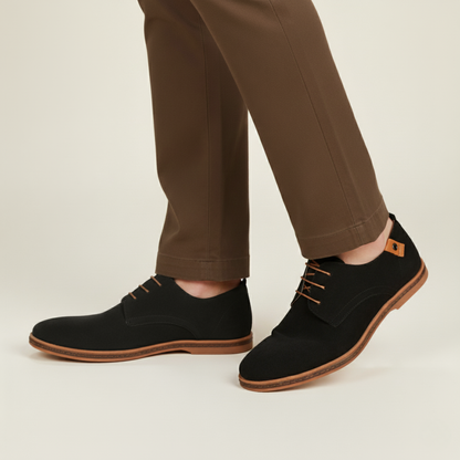 Devon Men's Suede Derby Shoes Classic Style