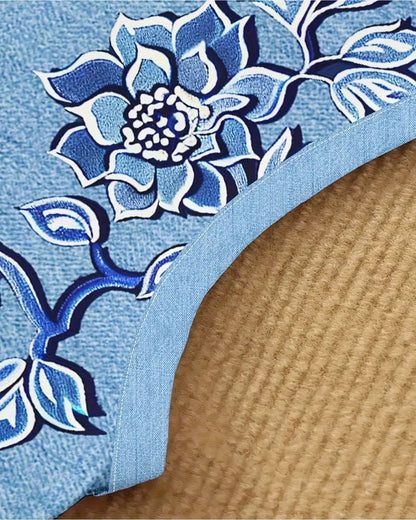 Women's Printed Dress Decorative Motif