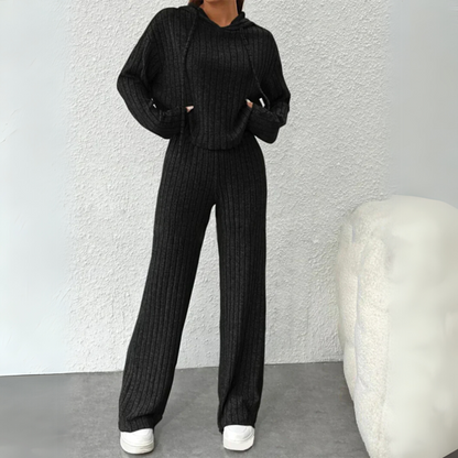 Soft Fleece Hooded Sweat Suit
