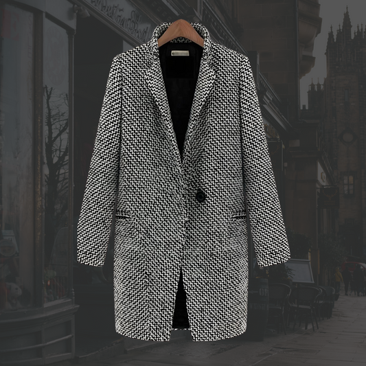 Warm Women's Down Parka Coat - VibreMode