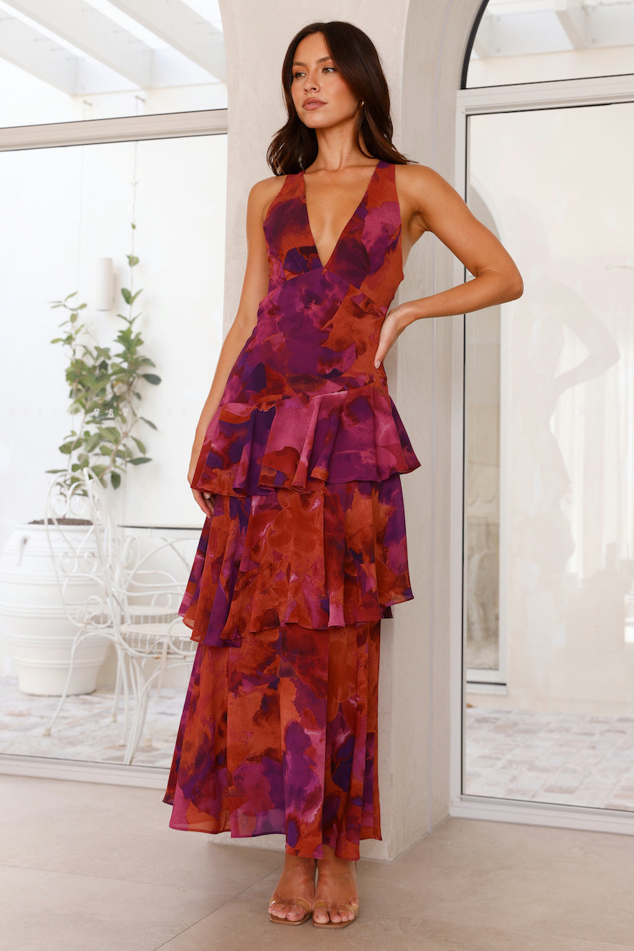 Women's Sleeveless Maxi Dress Flowing Skirt