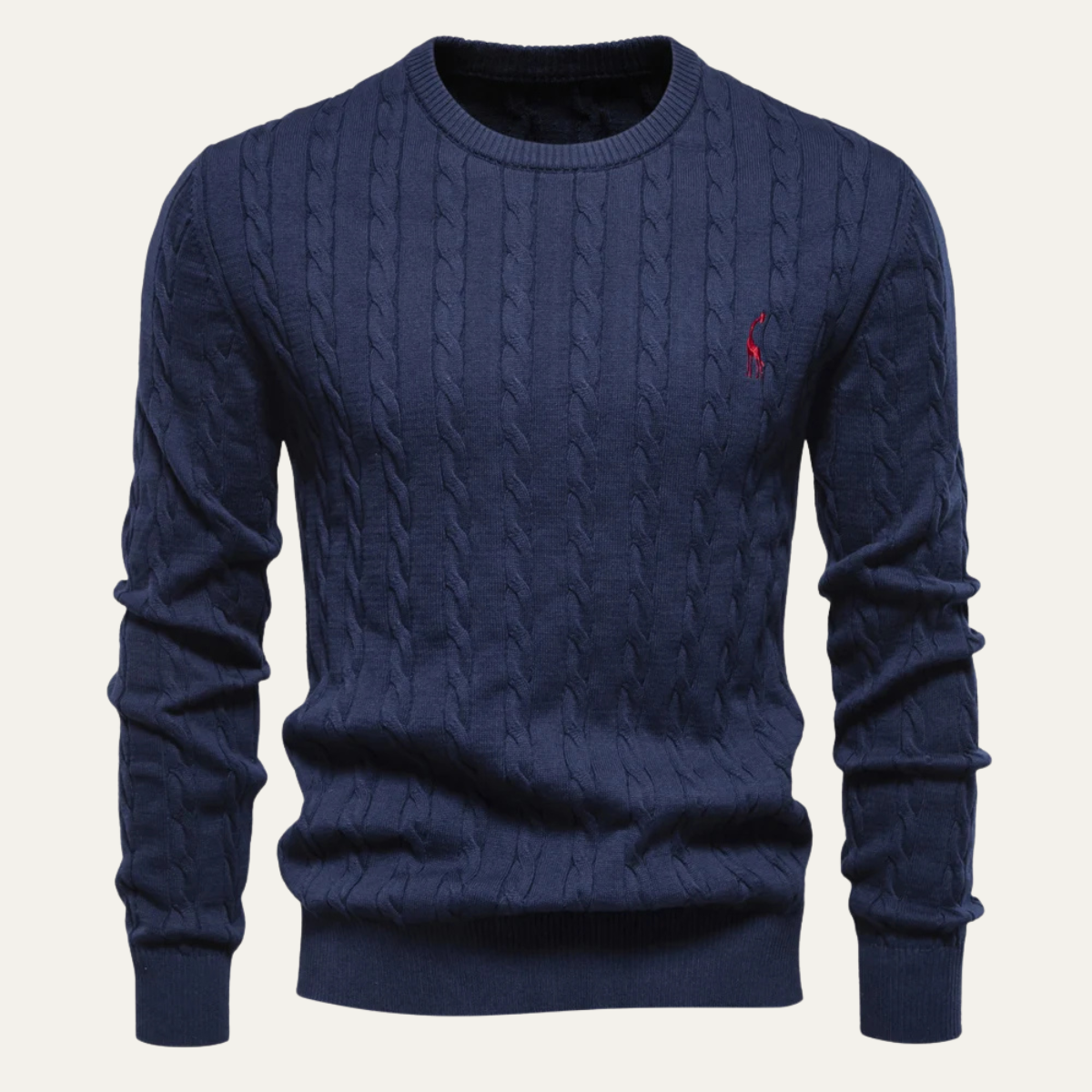 Men's Crew Neck Sweater Knitwear