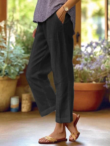 Breathable Cotton Summer Trousers