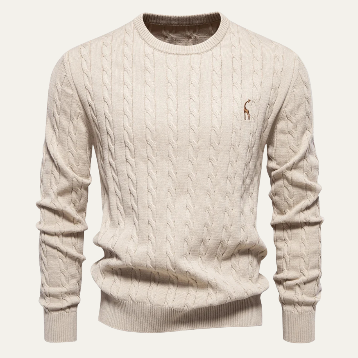 Men's Crew Neck Sweater Knitwear