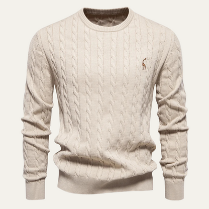 Men's Crew Neck Sweater Knitwear
