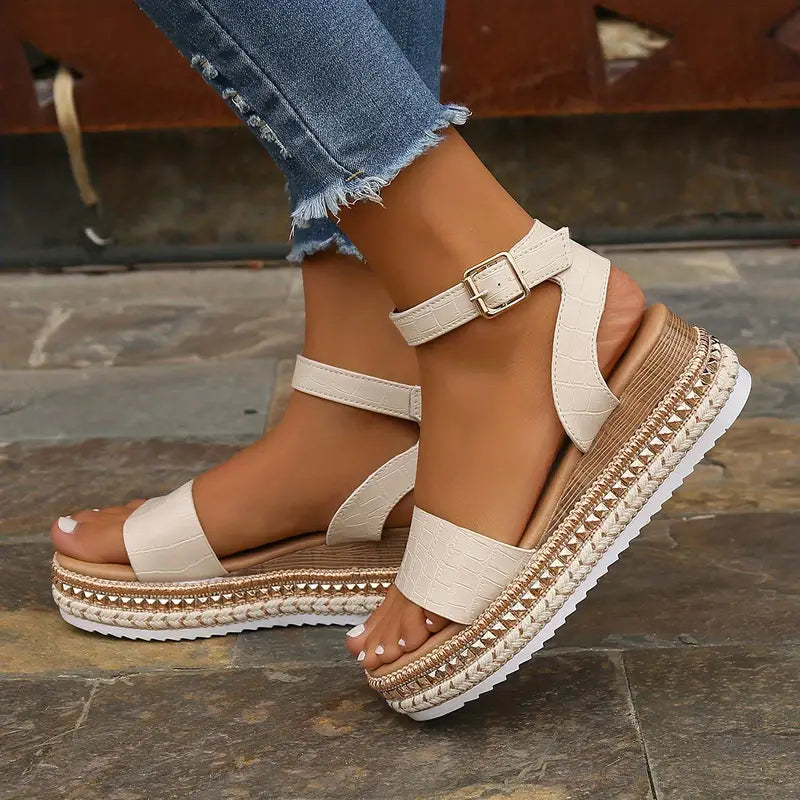 Comfortable Arch Support Flat Strap Sandals