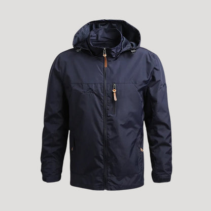 Lightweight Men's Spring Hoodie Zip Jacket