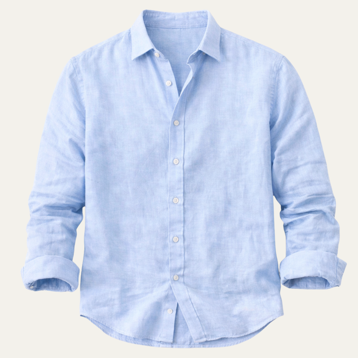 Men's Cotton Linen Summer Shirt - VibreMode