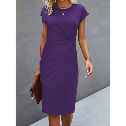 Fitted Ruffled Mini Dress