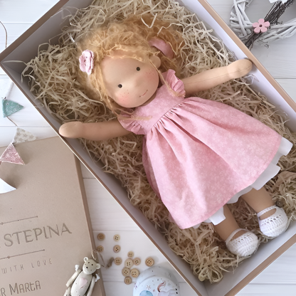 Waldorf Cuddly Doll Handmade