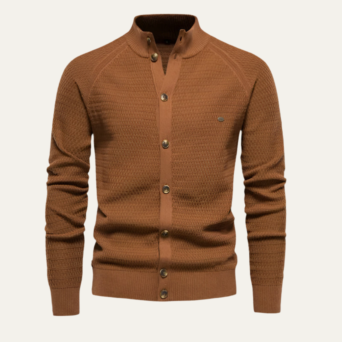 Men's Cotton Blend Cardigan - VibreMode