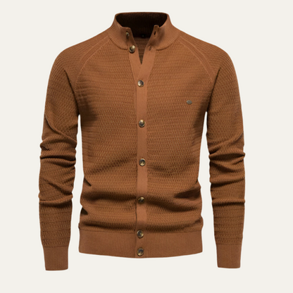 Men's Cotton Blend Cardigan - VibreMode