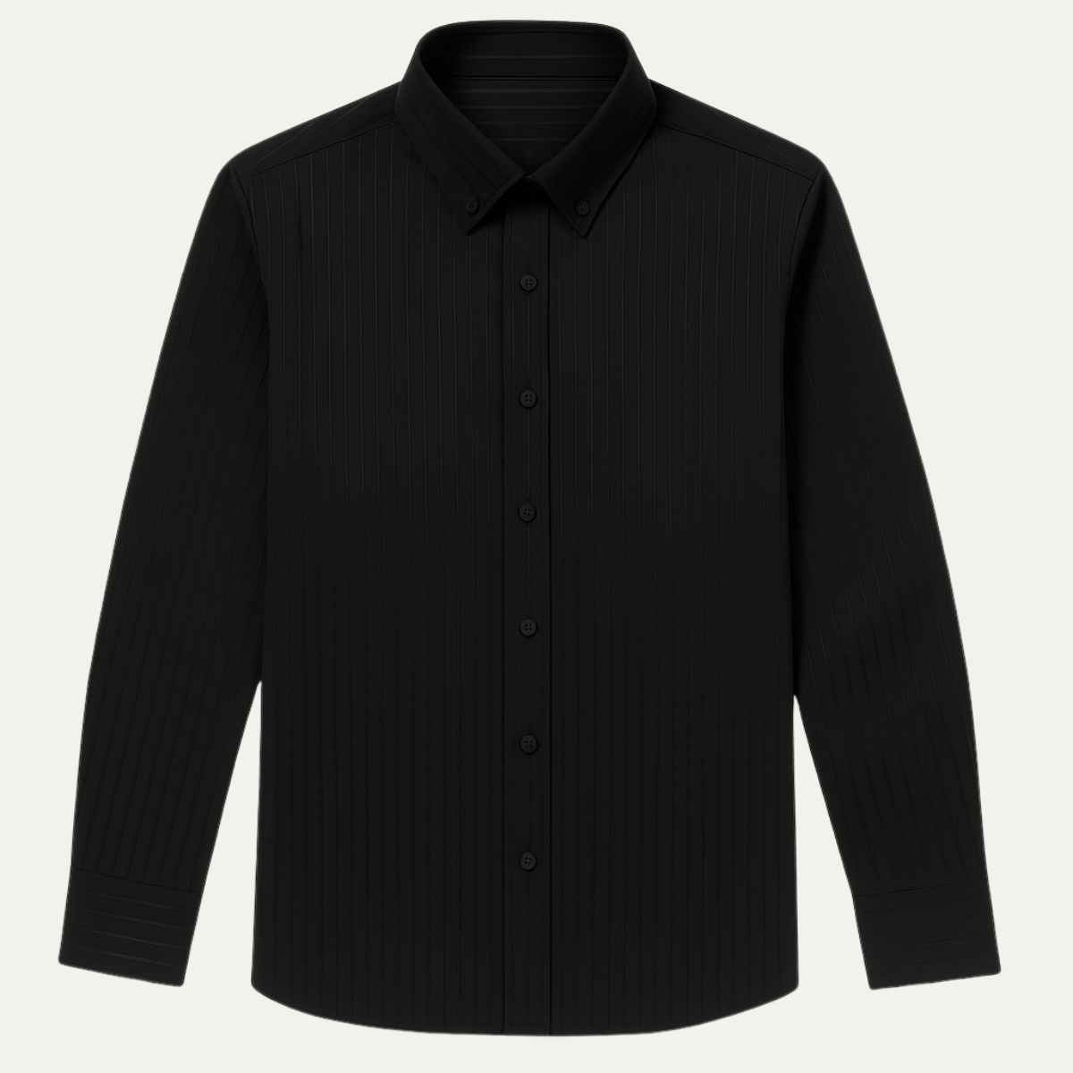 Men's Vintage Dress Shirt Turn Down Collar Button Up - VibreMode