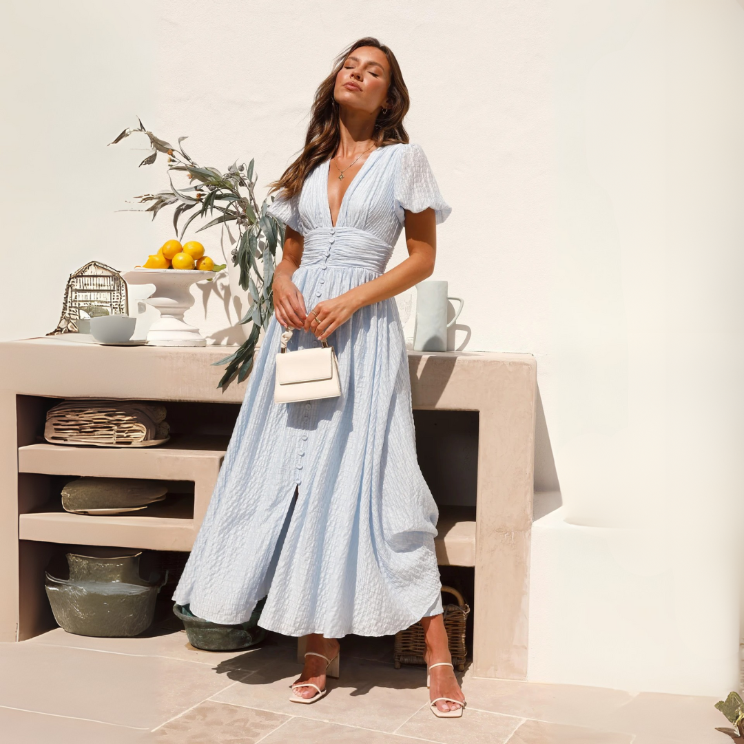 Women's Flowy Maxi Dress - VibreMode