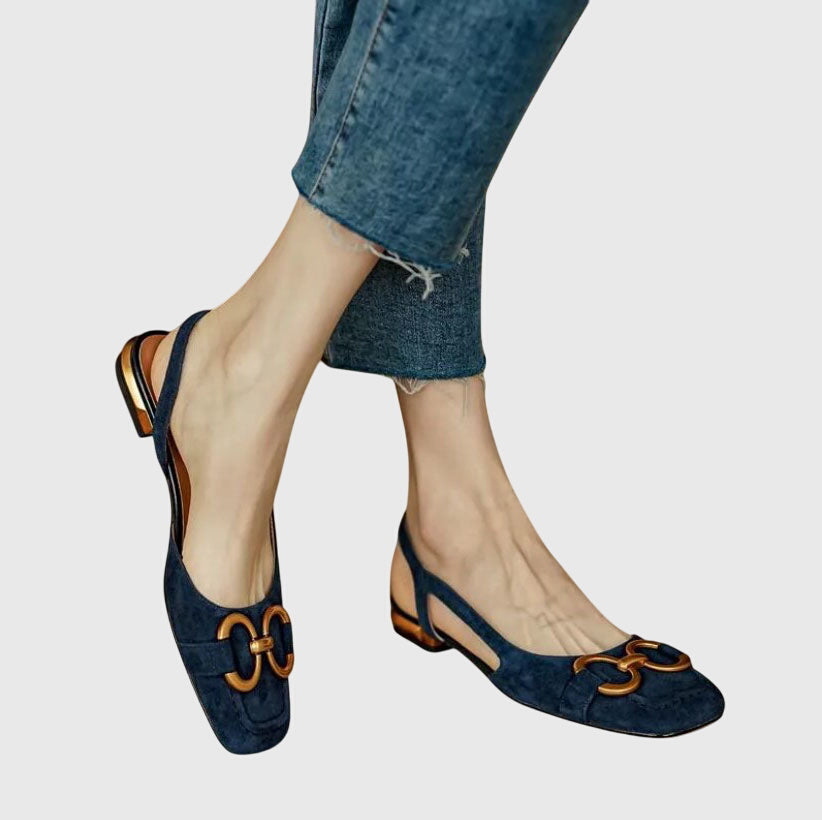 Comfortable Heeled Summer Sandals - VibreMode