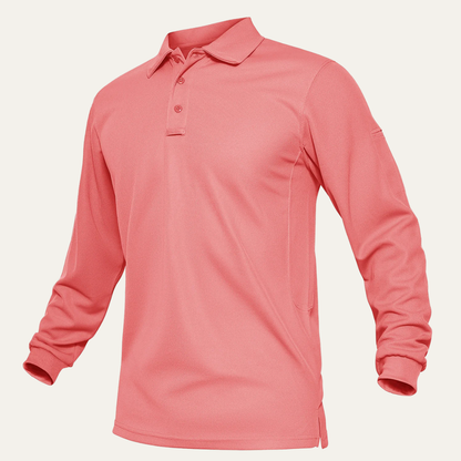 Men's Quick Dry Polo Shirt Lightweight Casual
