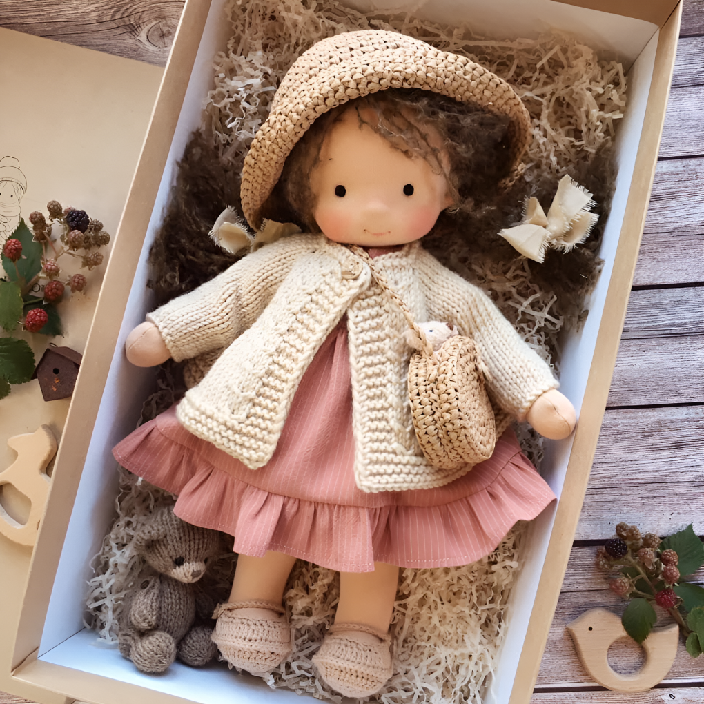 Waldorf Cuddly Doll Handmade