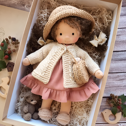 Waldorf Cuddly Doll Handmade