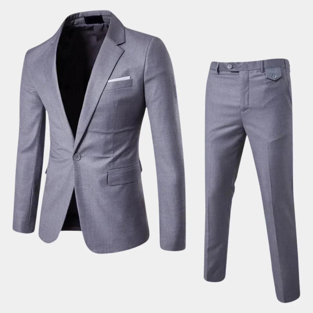 Men's 2 Piece Suit Blazer Trousers