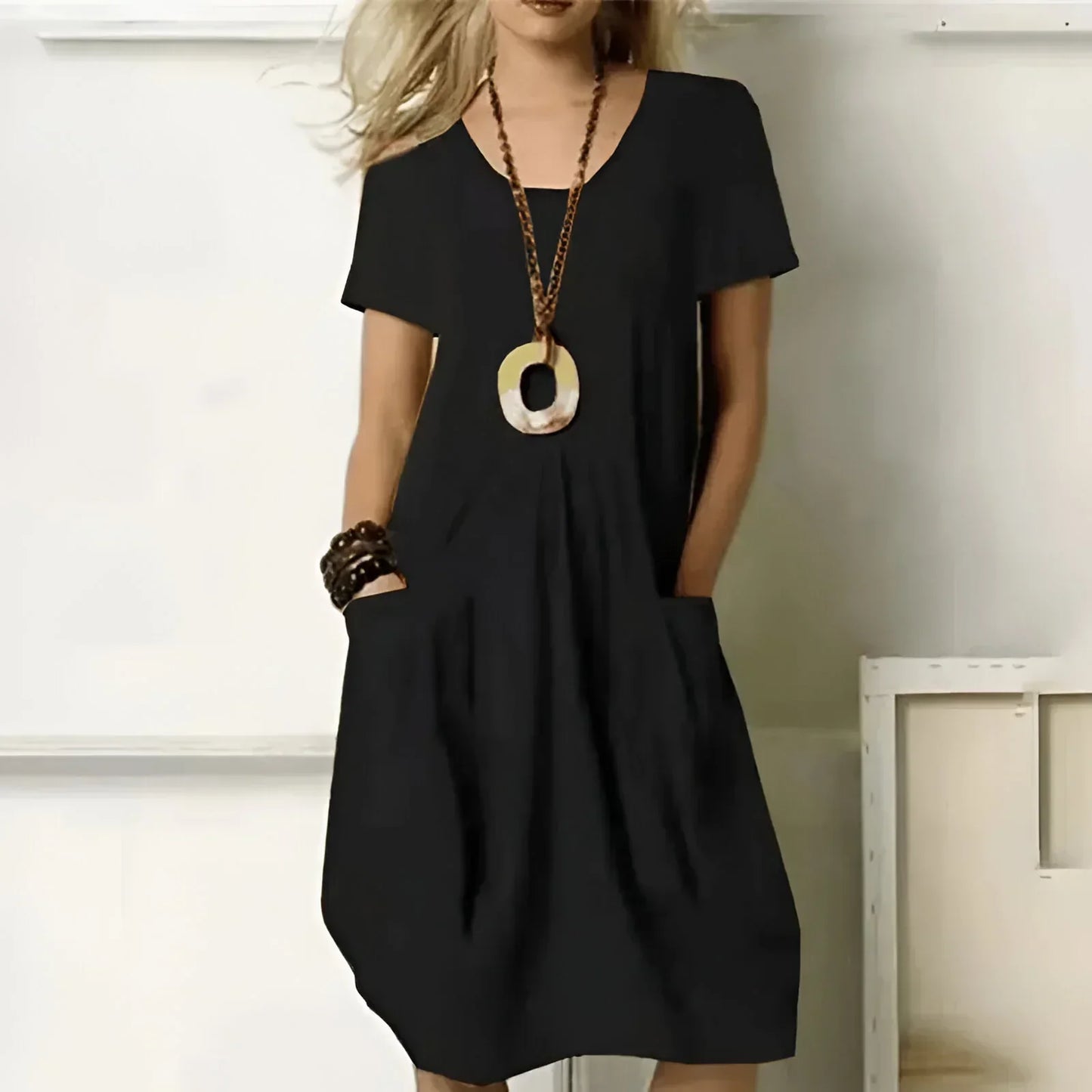 Women's Elegant Midi Dress