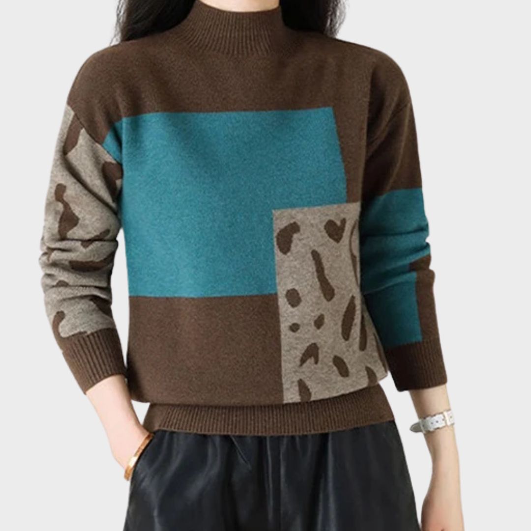 Cozy High Neck Warm Sweater