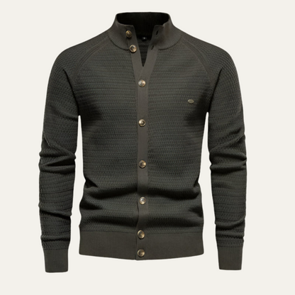 Men's Cotton Blend Cardigan