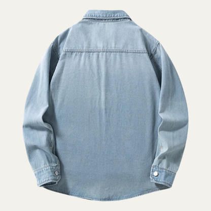 Mens Vintage Denim Smart Shirt