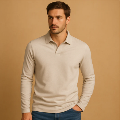 Men's Slim Fit Cotton Polo Shirt